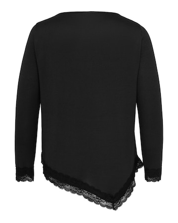 Only Assymetric Lace Top