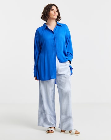 Simply Be Oversized Crinkle Shirt