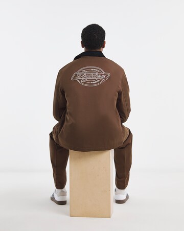 Dickies Union Back Graphic Barn Jacket - Brown
