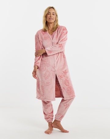 Julipa Tonal Floral Fleece 3 Piece Set