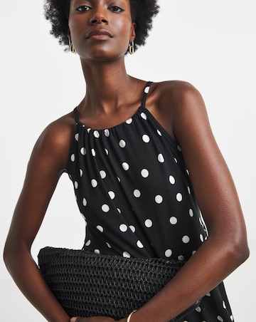 Soft Touch Jersey Halter Neck Maxi Dresss