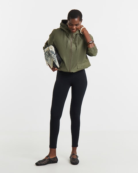 Cotton Rich High Waisted Legging