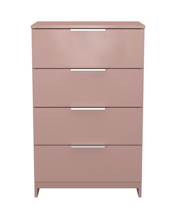 Humber Ready Assembled 4 Drawer Midi Chest - Kids