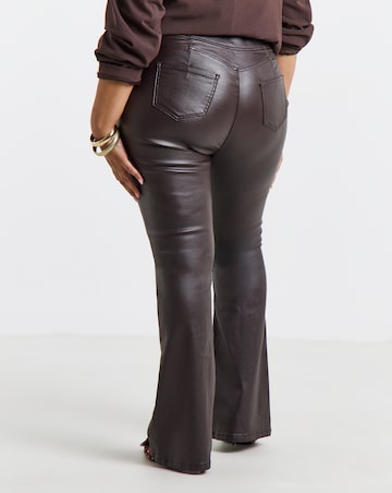 Chocolate Coated Weekender Flare Jeggings