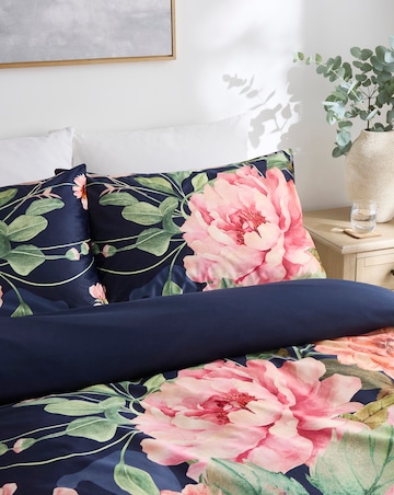 Floral Bouquet Velvet Duvet Cover Set