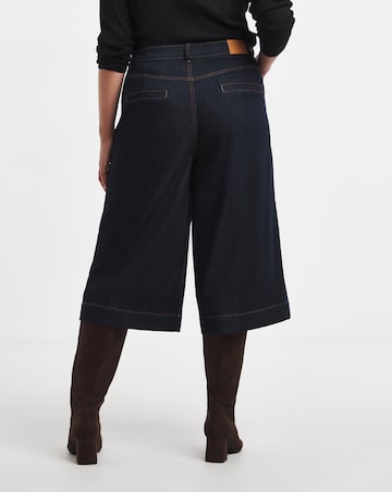 Simply Be Indigo Culotte Jeans