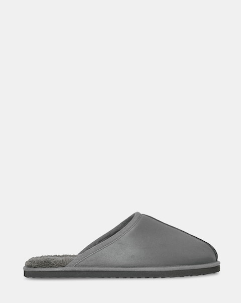 New In - Jack & Jones Dudely Mule Slipper - Grey