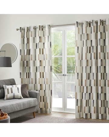 Fusion Oakland Eyelet Curtains