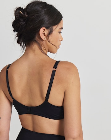 Pretty Secrets (2 Pack) Hannah Spot Full Cup Wired Bras (B-G) Black/Almond