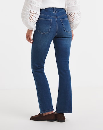 Mid Blue Superstretch Bootcut Jeans