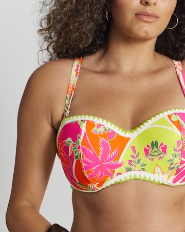 Figleaves Frida Underwired Bandeau Bikini Top