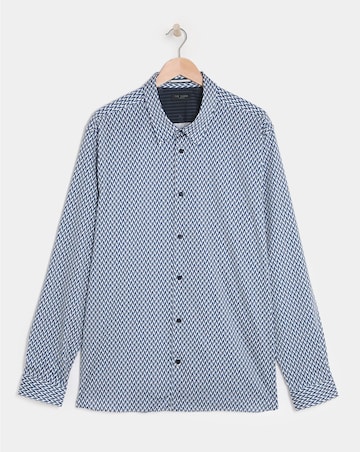 Ted Baker Laceby Geo Print Long Sleeve