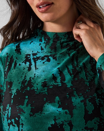 Joe Browns Statement Print High Neck Tunic Top