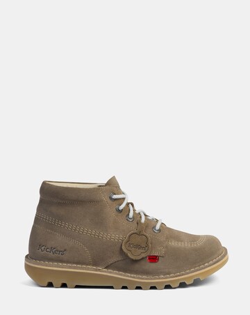 Kickers Kick Hi Suede Shoes