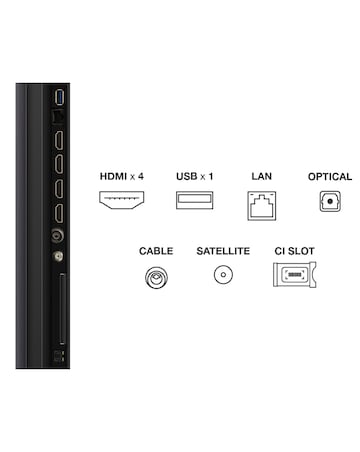 TCL 55C6K-UK 55in 4K Mini LED HDR Smart Fire TV with Freely