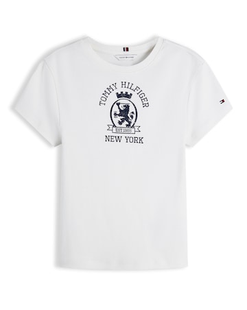 Tommy Hilfiger Garment Dye Crest Tee