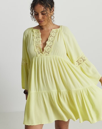 Figleaves Frida Lime Beach Dress