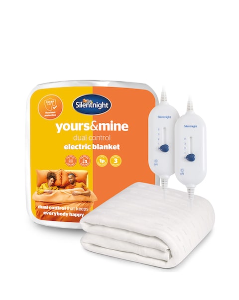 Silentnight Yours&Mine Dual Control Electric Blanket
