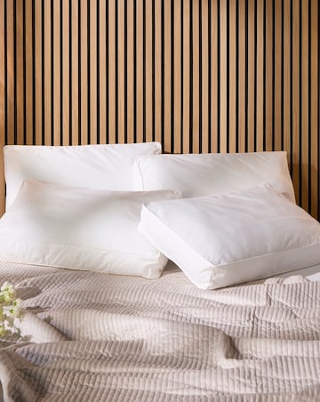 Snuggledown Hotel Luxurious Side Sleeper Pillow 2 Pack