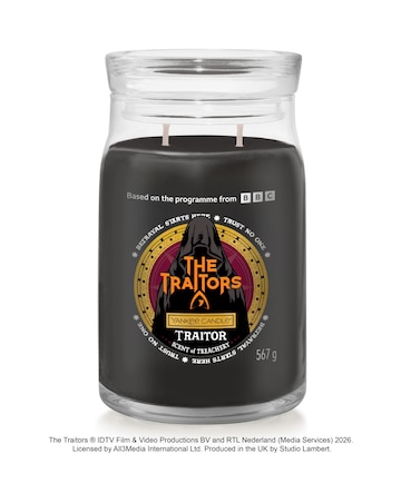 Yankee Candle The Traitors - Traitor Large Candle