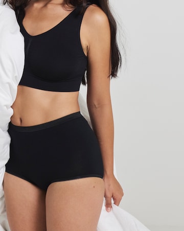 Sloggi (6 Pack) Basic Maxi Cotton Knickers White/Black/Skin