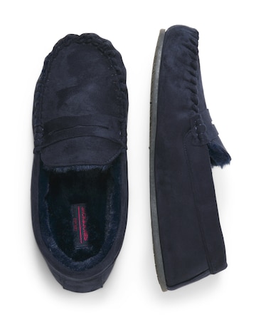 Jack & Jones Mark Moc Toe Slipper - Navy