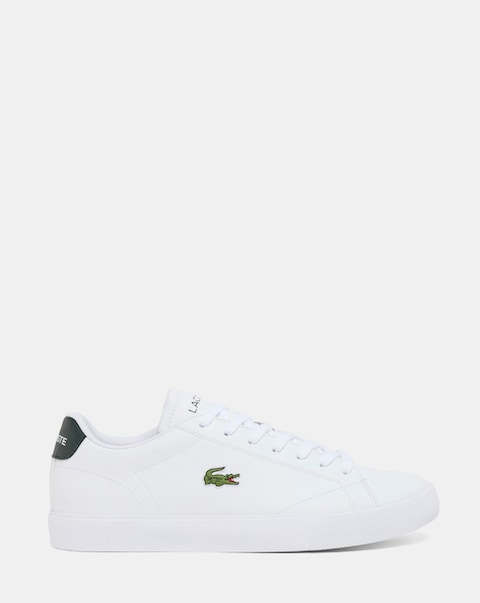 Lacoste Lerond Set Trainers - White/Dark Green