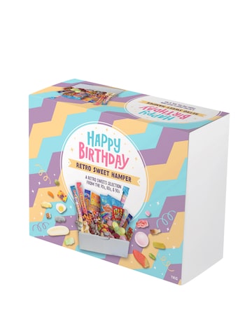 Happy Birthday Retro Sweet Hamper