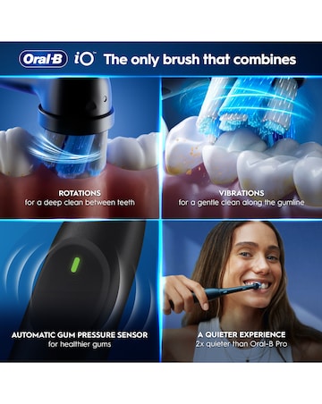 Oral-B iO2 Series Night Black + Travel Case