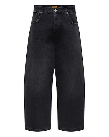 Only & Sons Kayce Barrel Fit Jeans - Black Denim