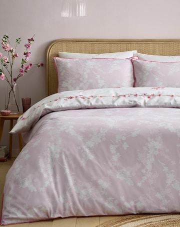Appletree Blossom Flower Cotton Duvet Cover Set