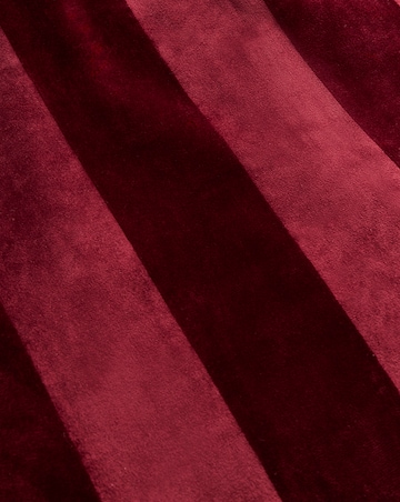 Embossed Velvet Stripe Duvet Cover Set
