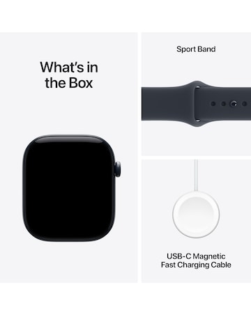 Apple Watch Series 12 GPS + Cellular 46mm - Blue Ceramic/Navy Blue Sport - S/M