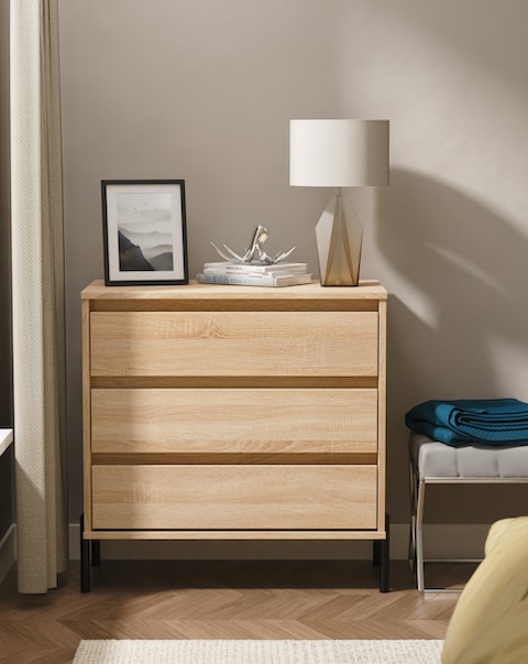 Sloan 3 Drawer Chest