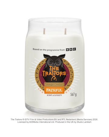 Yankee Candle The Traitors - Faithful Large Candle