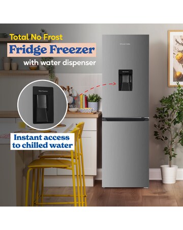 RUSSELL HOBBS 50/50 FRIDGE FREEZER W/ WD