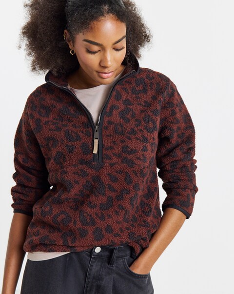 New In - Regatta Frankie Borg 1/2 Zip Fleece