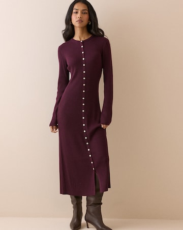 Nobody's Child Button Through Midi Dress