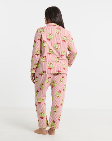 The Grinch License Striped Pyjama Set