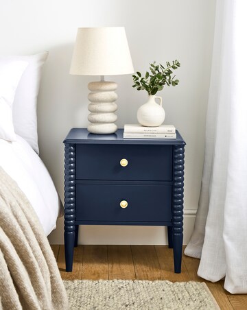 Becky Bobbin 2 Drawer Bedside