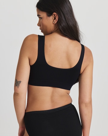 Pretty Secrets (3 Pack) Comfort Tops (Fits Up To D) Black