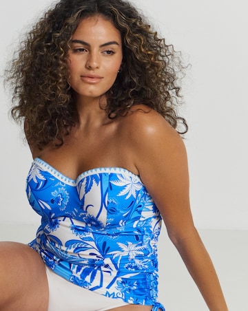 Figleaves Frida Underwired Bandeau Tankini Top