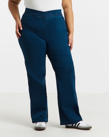 Indigo Weekender Wide Leg Jegging