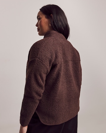 Julipa Zip Through Borg Fleece