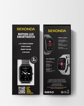 Sekonda Motion Lux Smart Watch - Black