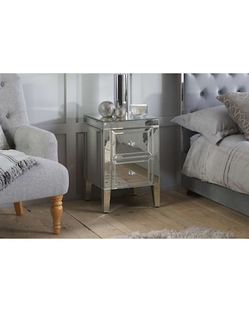 Valencia 2 Drawer Bedside Table