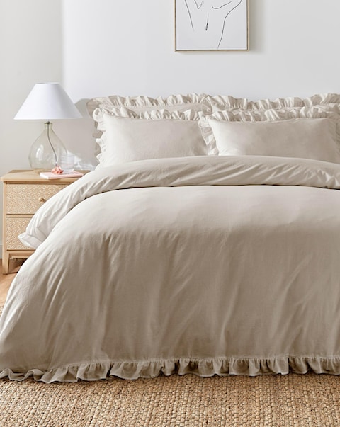 Appletree Cassia Frill Duvet Cover Set