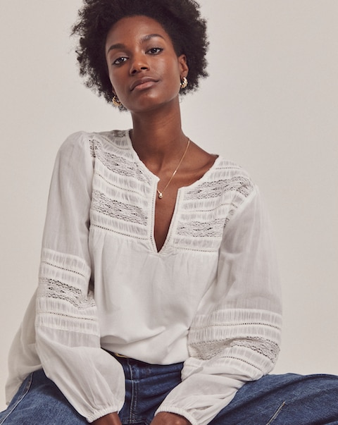 Anthology Lace Detail Blouse