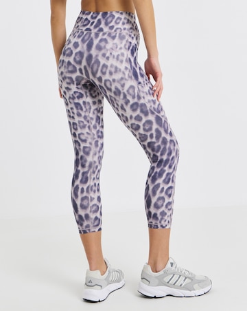 adidas Optime Leopard Print 7/8 Leggings
