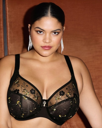 Elomi Lyriana Wired Bra Black
